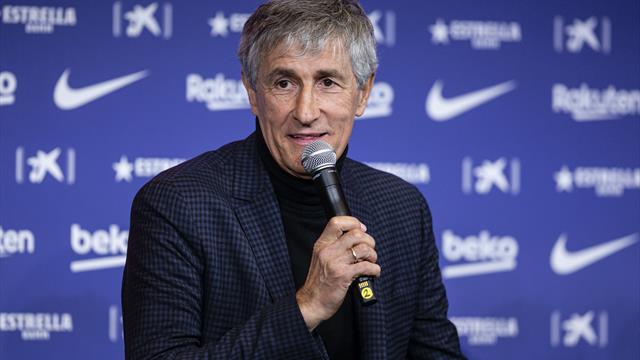 Quique Setién: "Che emozione. Da oggi alleno Messi, il miglior giocatore del mondo" Quique Setién: "Che emozione. Da oggi alleno Messi, il miglior giocatore del mondo"