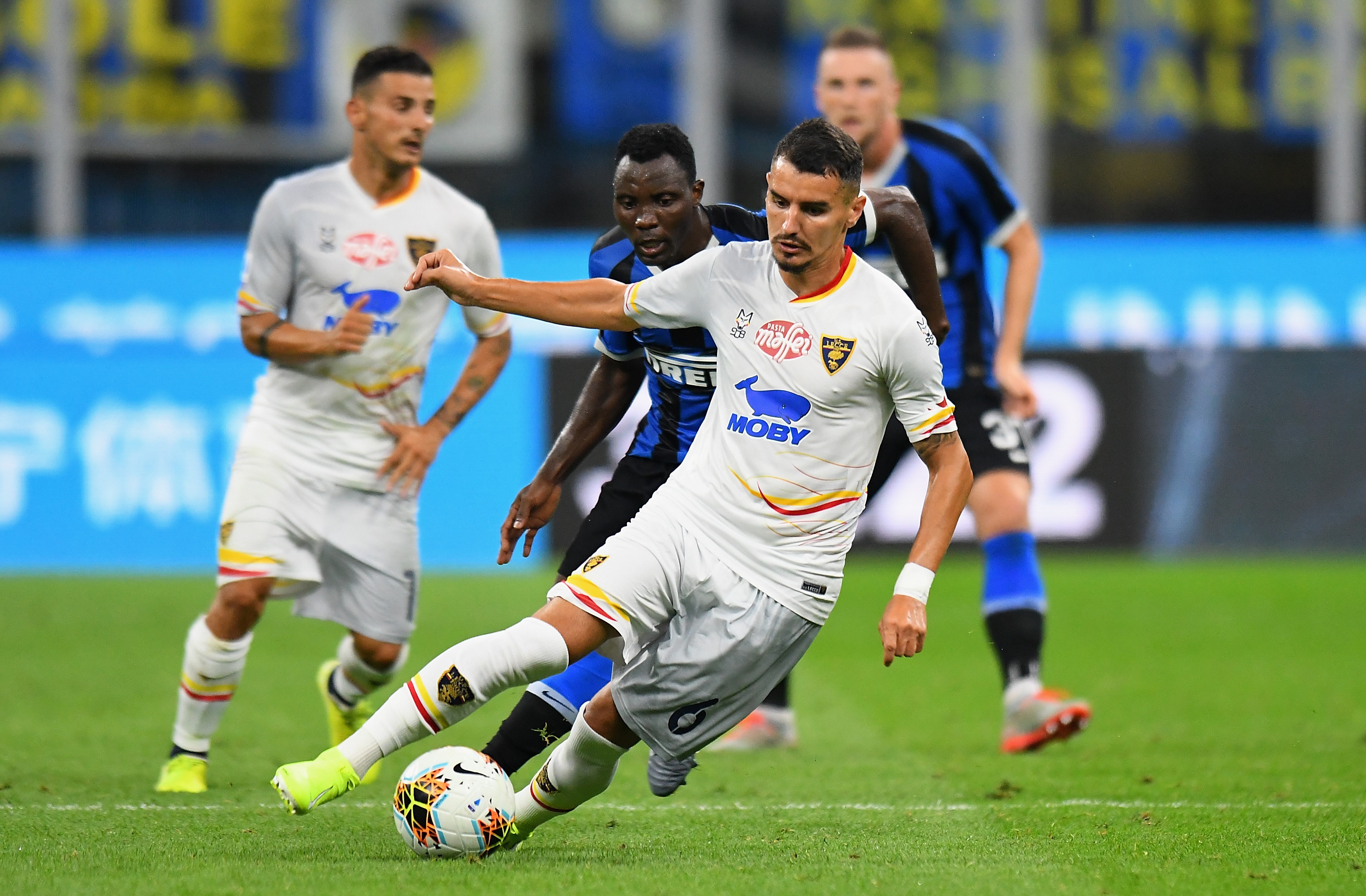 Inter-Lecce, Serie A 2019-2020: Romario Benzar (Lecce) (Getty Images)