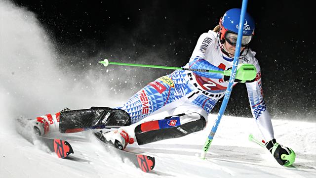 Vlhova, strepitosa prima manche a Flachau: Shiffrin insegue a 6 decimi Vlhova, strepitosa prima manche a Flachau: Shiffrin insegue a 6 decimi