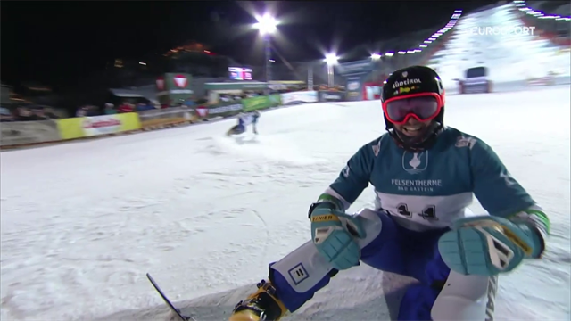 Favolosa doppietta azzurra a Bad Gastein! Daniele Bagozza batte Bormolini nella finale dello slalom Favolosa doppietta azzurra a Bad Gastein! Daniele Bagozza batte Bormolini nella finale dello slalom