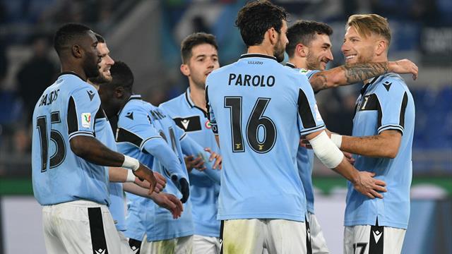 La Lazio vola ai quarti di finale: poker show alla Cremonese, Immobile ancora a segno