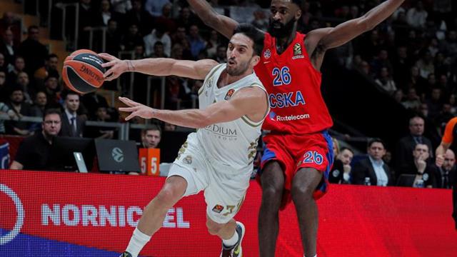 60-55. El CSKA frena en seco al Real Madrid