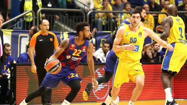 Euroliga, Maccabi-Barcelona: Se vuelve del fortín de Tel Aviv de vacío (92-85)