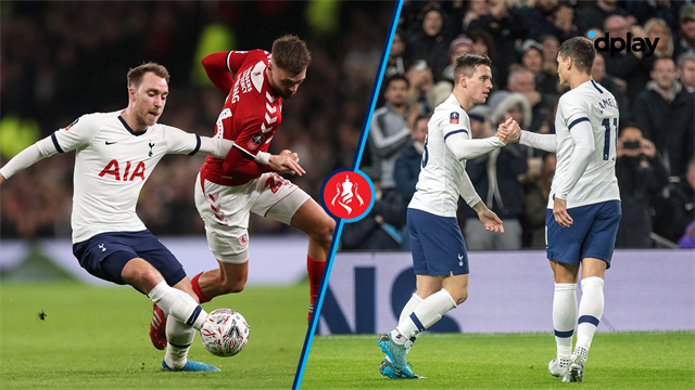Highlights: Argentinsk feststemning i Tottenhams FA Cup-avancement mod Middlesbrough Highlights: Argentinsk feststemning i Tottenhams FA Cup-avancement mod Middlesbrough