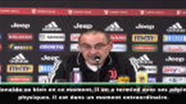 Juventus - Sarri met en avant les statistiques de course à haute intensité de Ronaldo Juventus - Sarri met en avant les statistiques de course à haute intensité de Ronaldo