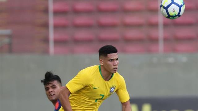 Brasil golea en amistoso en vísperas de su viaje a Colombia para el Preolímpico