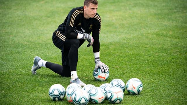 Andriy Lunin, cedido al Oviedo en busca de minutos