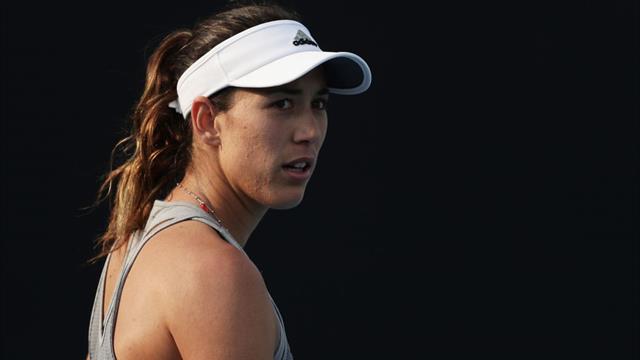 🎾😷 Garbiñe Muguruza se retira por una infección viral con fiebre
