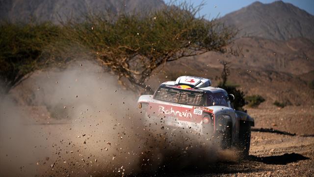 Dakar 2020: Sainz, un paso más cerca del triunfo y gran susto de Alonso en las dunas Dakar 2020: Sainz, un paso más cerca del triunfo y gran susto de Alonso en las dunas