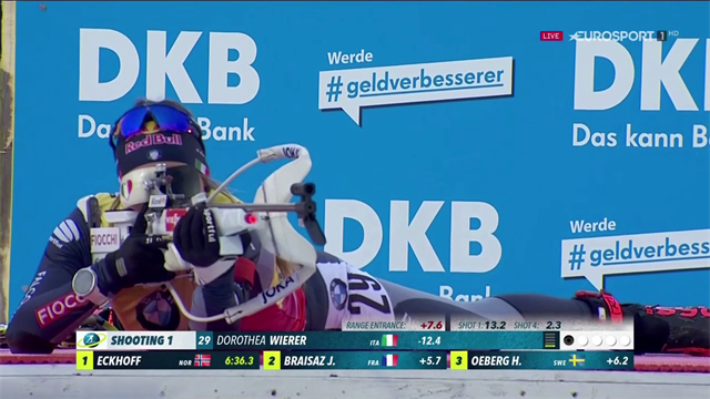 Dorothea Wierer con lo zero dopo 13 mesi! L’azzurra è 3a nella sprint di Ruhpolding Dorothea Wierer con lo zero dopo 13 mesi! L’azzurra è 3a nella sprint di Ruhpolding