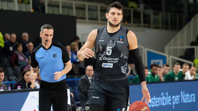 Trento sbatte contro il muro eretto dal Partizan Blegrado! L'Aquila crolla in casa 83-59
