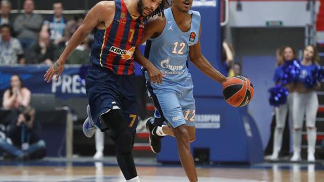 72-66. Un errático Baskonia sucumbe ante el Zenit