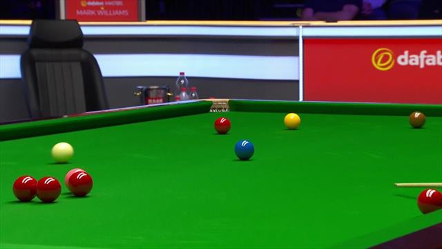 Williams produces brilliance on his way to winning frame three Williams produces brilliance on his way to winning frame three