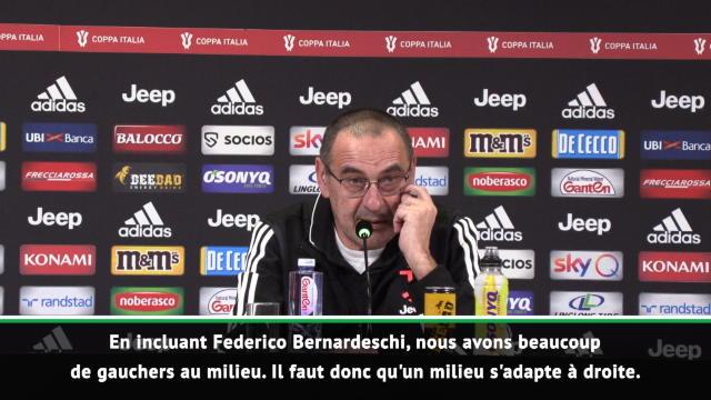 Juventus - Sarri : ''Rabiot a progressé sur le rythme et l'intensité'' Juventus - Sarri : ''Rabiot a progressé sur le rythme et l'intensité''