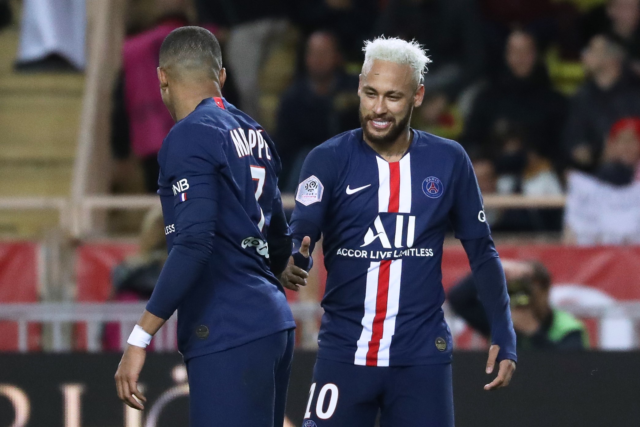 Kylian Mbappé et Neymar