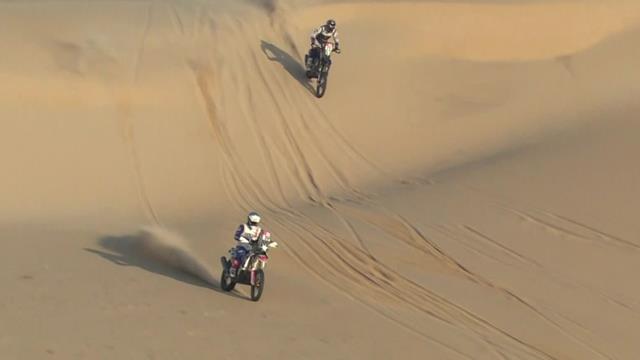 Barreda spettacolare nella decima tappa delle moto: gli highlights Barreda spettacolare nella decima tappa delle moto: gli highlights