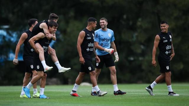 Uruguay efectúa su último entrenamiento antes del Preolímpico de Colombia