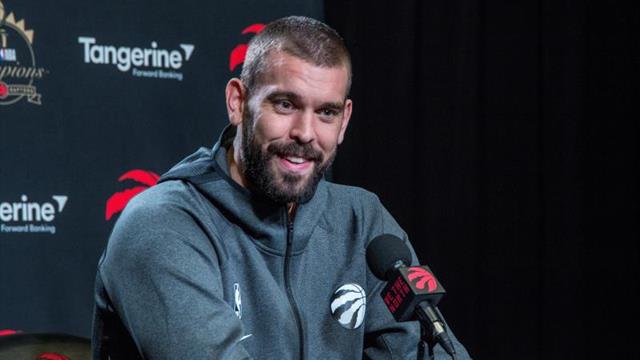 Regreso ganador de Marc Gasol e Ibaka mantiene la titularidad con los Raptors