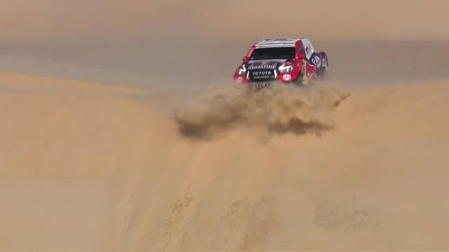 Turbulente Etappe: Al-Attiyah auf Irrwegen - Sainz nutzt Gunst der Stunde Turbulente Etappe: Al-Attiyah auf Irrwegen - Sainz nutzt Gunst der Stunde