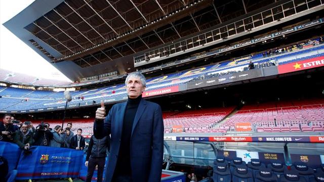 Setién cambia la dinámica de los entrenamientos