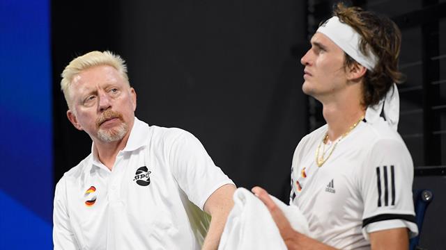 Becker über Zverev: "Eigentlich bin ich guter Dinge!" Becker über Zverev: "Eigentlich bin ich guter Dinge!"