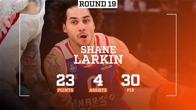 Shane Larkin MVP della 19a giornata di Eurolega: la stella dell'Efes brilla contro Milano Shane Larkin MVP della 19a giornata di Eurolega: la stella dell'Efes brilla contro Milano