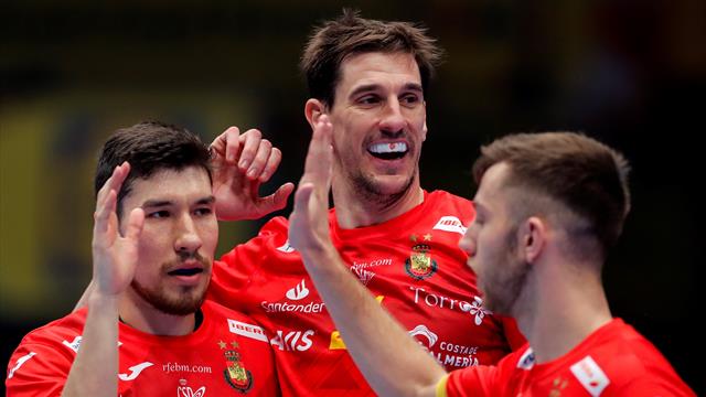Europeo de balonmano 2020, España-República Checa: Estreno solvente en la 'Main Round'