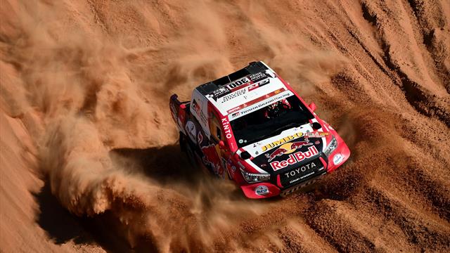 Chasing cars have Sainz in their sights ahead of final Dakar stage Chasing cars have Sainz in their sights ahead of final Dakar stage