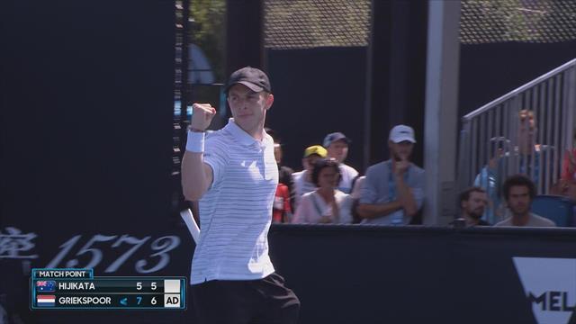 Open de Australia 2020: Hijikata-Griekspoor, vídeo resumen del partido Open de Australia 2020: Hijikata-Griekspoor, vídeo resumen del partido