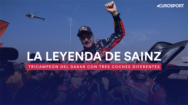 La leyenda de Sainz en el Dakar: Tricampeón con tres coches diferentes en dos continentes La leyenda de Sainz en el Dakar: Tricampeón con tres coches diferentes en dos continentes