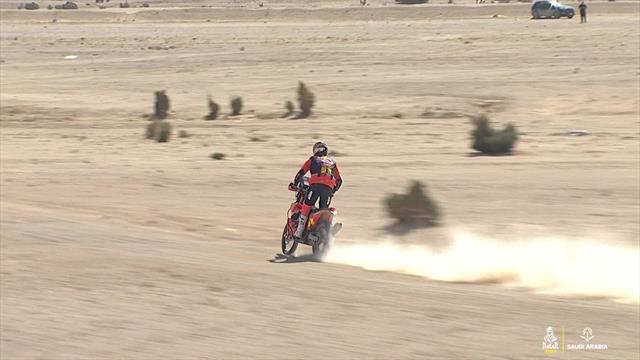 American makes motorbike history at Dakar rally American makes motorbike history at Dakar rally