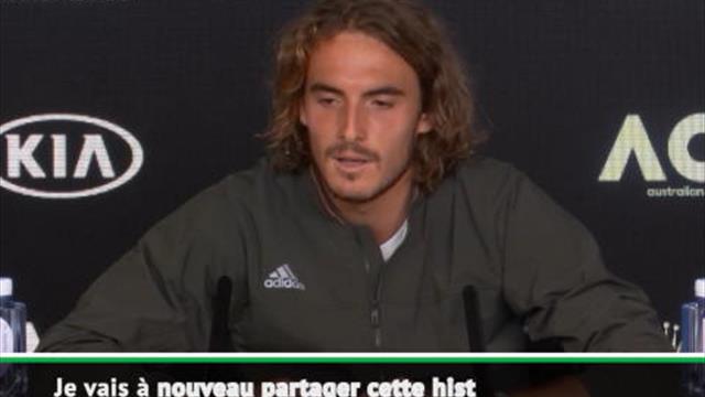 Open d'Australie - Tsitsipas : "J’ai eu des difficultés à respirer" Open d'Australie - Tsitsipas : "J’ai eu des difficultés à respirer"