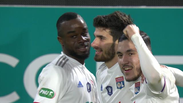 Le coup de boutoir de Terrier contre Nantes avant la pause: le but lyonnais du 3-1 en vidéo Le coup de boutoir de Terrier contre Nantes avant la pause: le but lyonnais du 3-1 en vidéo