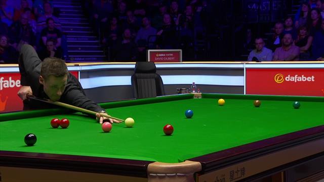 Gilbert produces break of 131 to cut the arrears Gilbert produces break of 131 to cut the arrears