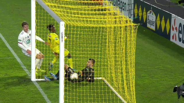 En revenant de 1-4 à 3-4 en trois minutes, Nantes s'était remis à y croire En revenant de 1-4 à 3-4 en trois minutes, Nantes s'était remis à y croire