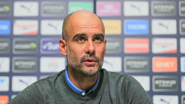 Guardiola not happy about VAR penalty decision Guardiola not happy about VAR penalty decision