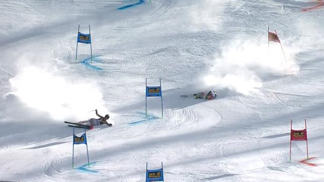 Esquí, Sestriere: La eliminatoria más accidentada acabó con Lysdahl y Sombet por los suelos Esquí, Sestriere: La eliminatoria más accidentada acabó con Lysdahl y Sombet por los suelos