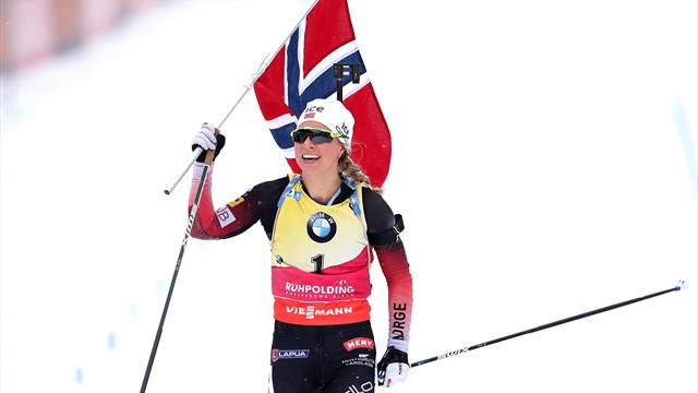 Tiril Eckhoff è ingiocabile: trionfo nell'inseguimento di Ruhpolding, avversarie disperse Tiril Eckhoff è ingiocabile: trionfo nell'inseguimento di Ruhpolding, avversarie disperse