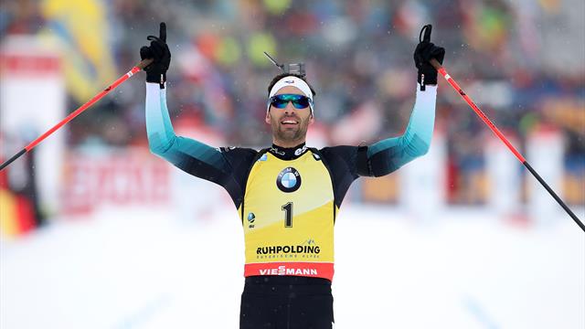 Carton plein pour Fourcade, les Bleus encore à la fête
