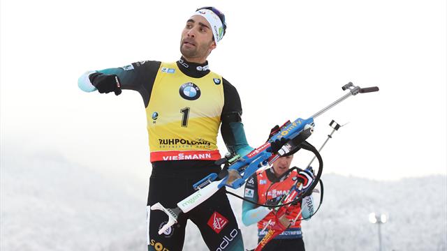Fourcade et les Français prennent de bonnes habitudes : les temps forts de la poursuite Fourcade et les Français prennent de bonnes habitudes : les temps forts de la poursuite