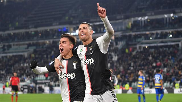 Ronaldo schießt Juve zum Sieg über Parma, Inter patzt in Lecce