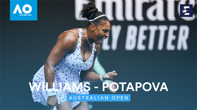 Open Australia 2020: Serena, sin piedad de la joven Potapova Open Australia 2020: Serena, sin piedad de la joven Potapova