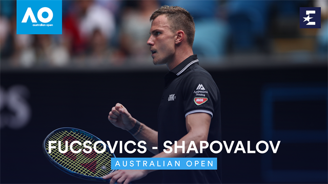 Open Australia 2020: Fucsovics-Shapovalov y llegó la primera gran sorpresa del torneo Open Australia 2020: Fucsovics-Shapovalov y llegó la primera gran sorpresa del torneo