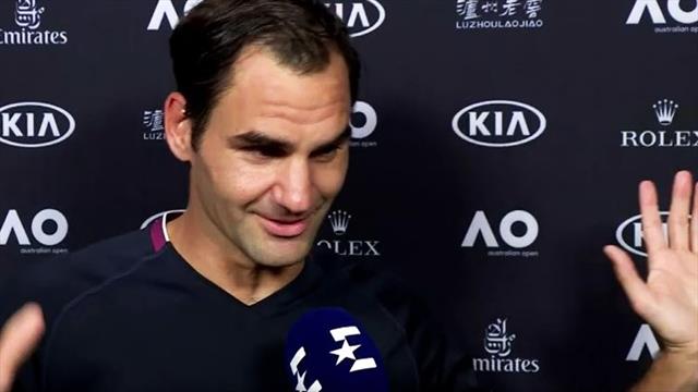 Federer im Eurosport-Interview: "Das war wichtig für mich" Federer im Eurosport-Interview: "Das war wichtig für mich"
