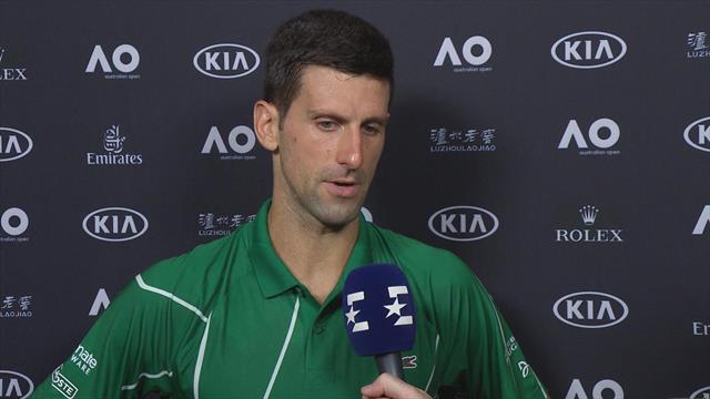 Djokovic: I don't feel overcooked Djokovic: I don't feel overcooked