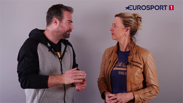 Raemon Sluiter en Kristie Boogert bespreken de kansen van Bertens tegen Begu Raemon Sluiter en Kristie Boogert bespreken de kansen van Bertens tegen Begu