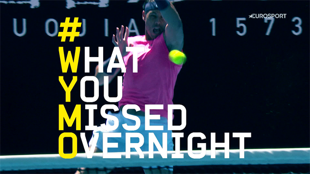 What You Missed Overnight: Nadal magic, Sharapova's swift exit What You Missed Overnight: Nadal magic, Sharapova's swift exit