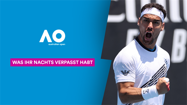 Fognini baut einen Fognini - Sharapova schon raus Fognini baut einen Fognini - Sharapova schon raus