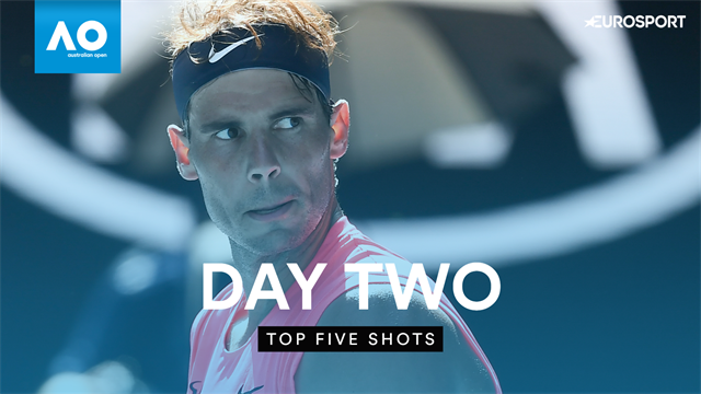 Top 5 Shots of the Day: Nadal, Medvedev star Top 5 Shots of the Day: Nadal, Medvedev star