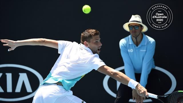 Clément : "Je ne vois pas comment Krajinovic peut embêter Federer" Clément : "Je ne vois pas comment Krajinovic peut embêter Federer"